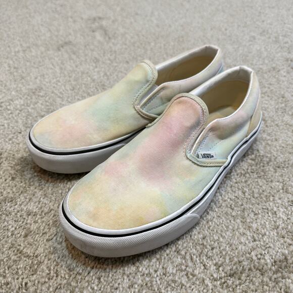 Vans 7 juniors casual slip on sneaker rainbow ombre multi color 2590 - Picture 11 of 12